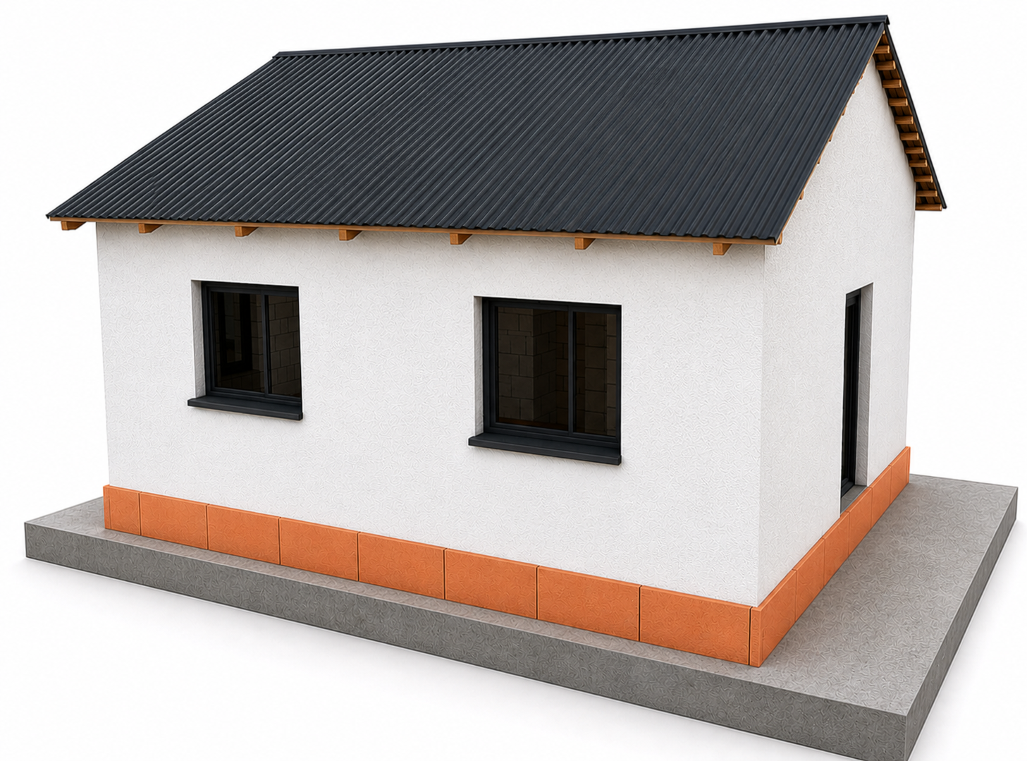 MODEL RODINNÉHO DOMU VERZE 2 V MĚŘÍTKU 1:20