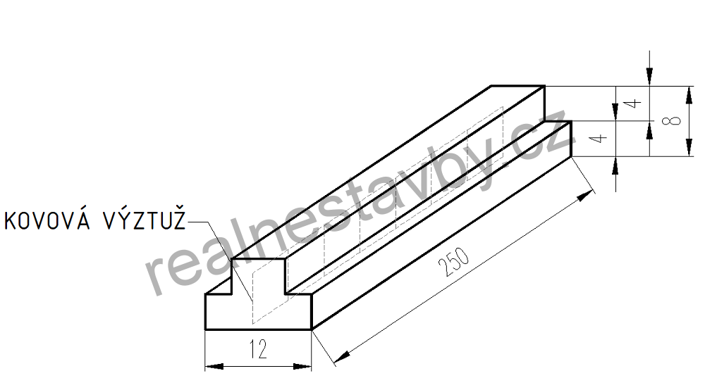 MODEL STROPNÍ NOSNÍK V MĚŘÍTKU 1:20 (2KS)